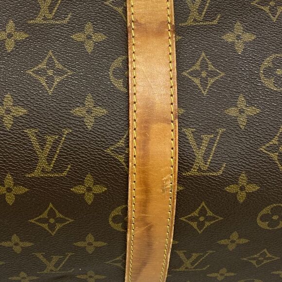 Louis Vuitton Boston Bag Monogram Keepall 50 M41426 Brown Men Women Unisex - Picture 10 of 10